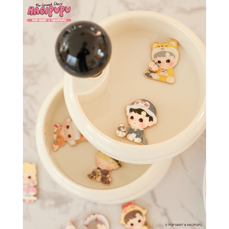 POP MART Hacipupu The Growth Diary Series – Badge Blind Boxes