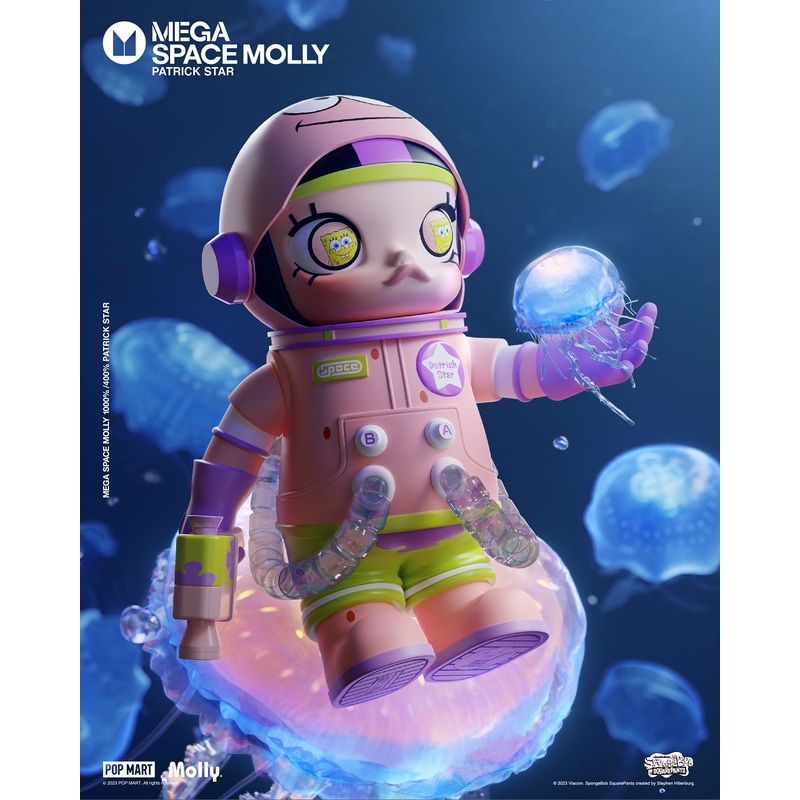 POP MART MEGA SPACE MOLLY 400% Patrick Star