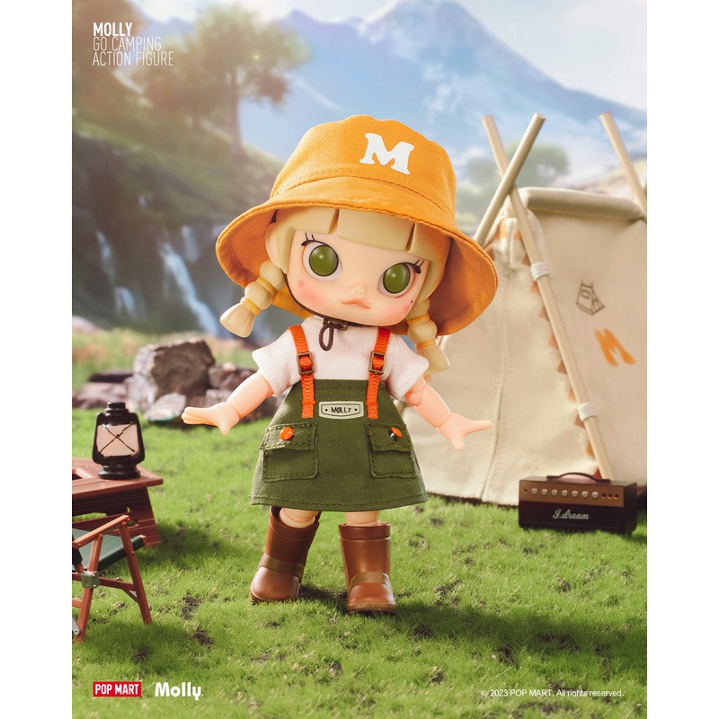 POP MART Molly Go Camping Action Figure
