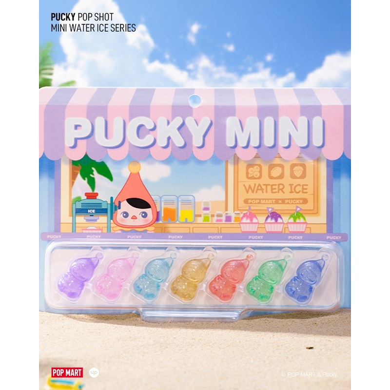 POP MART Pucky Mini Water Ice Figure Series