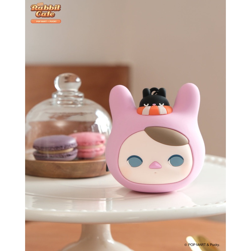POP MART Pucky Rabbit Cafe Series-Earphone Bag