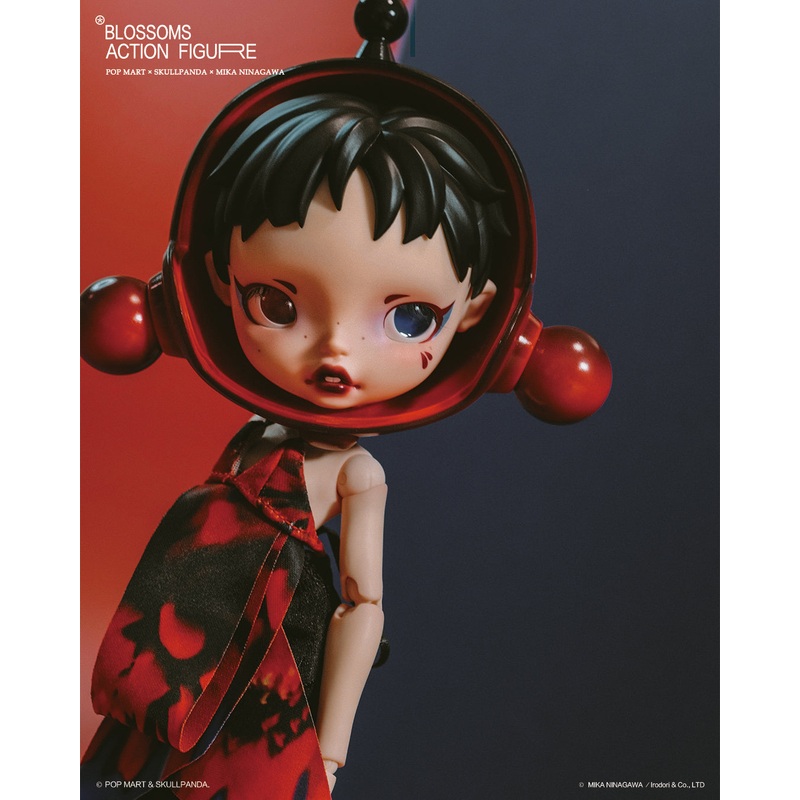 POP MART Skullpanda x Mika Ninagawa Blossoms Action Figure