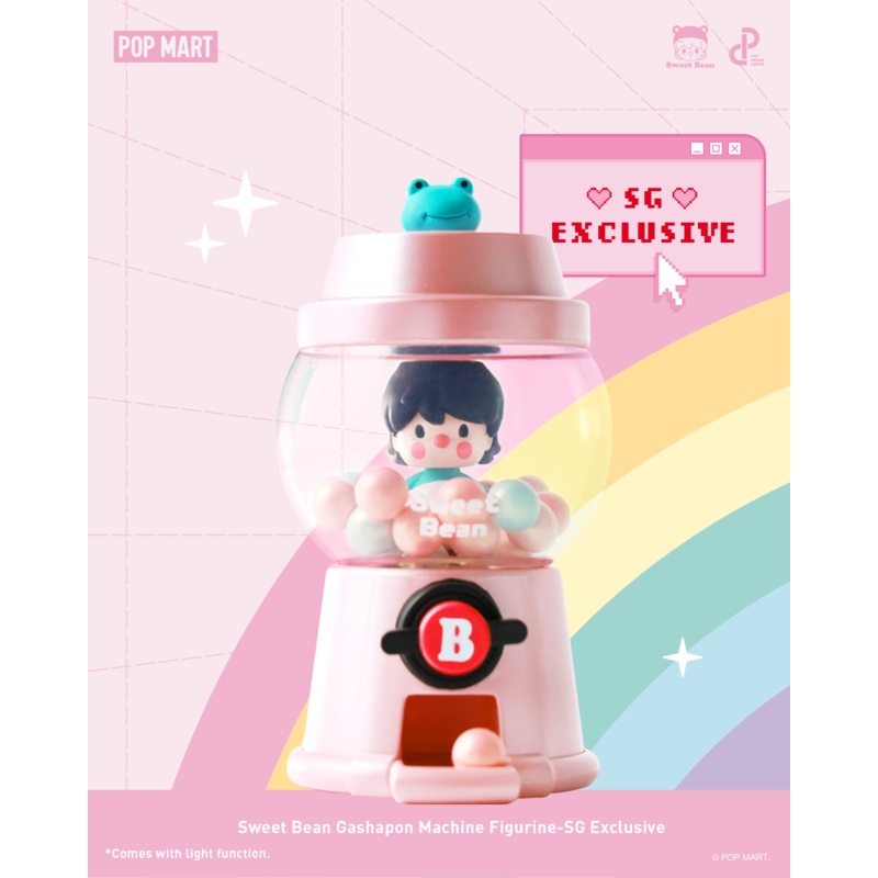POP MART Sweet Bean Gashapon Machine Figurine – SG Exclusive