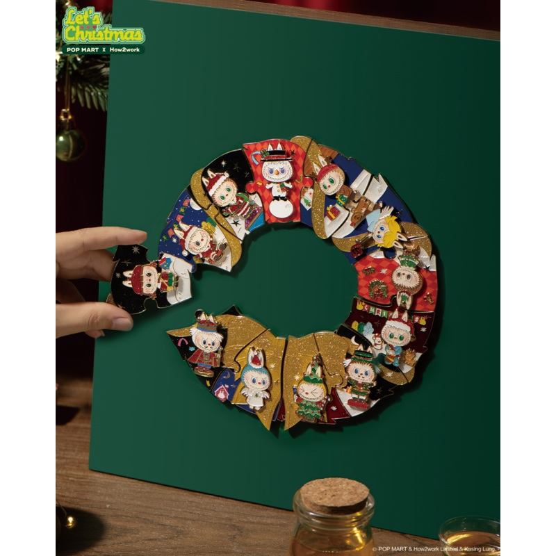 POP MART The Monsters Let’s Christmas Series – Blind Box Fridge Magnets