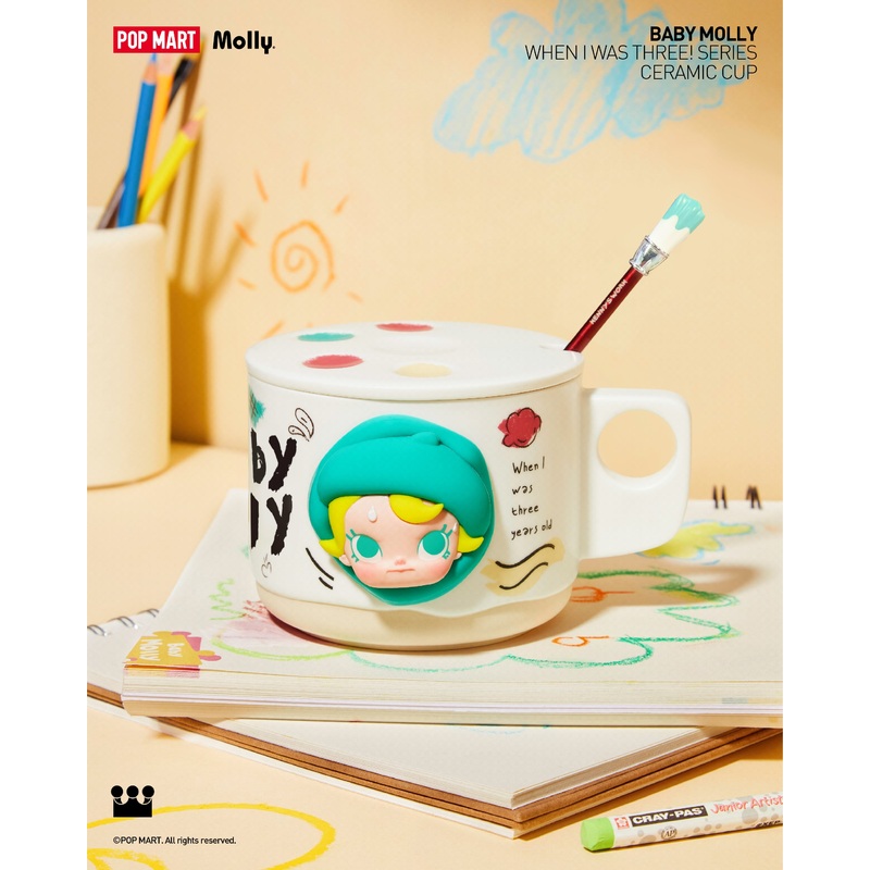 POP MART Baby Molly When I was Three! Series-Ceramic Cup