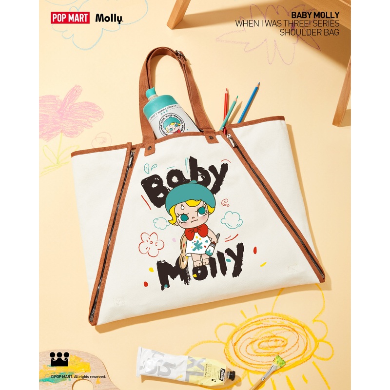 POP MART Baby Molly When I was Three! Series-Shoulder Bag