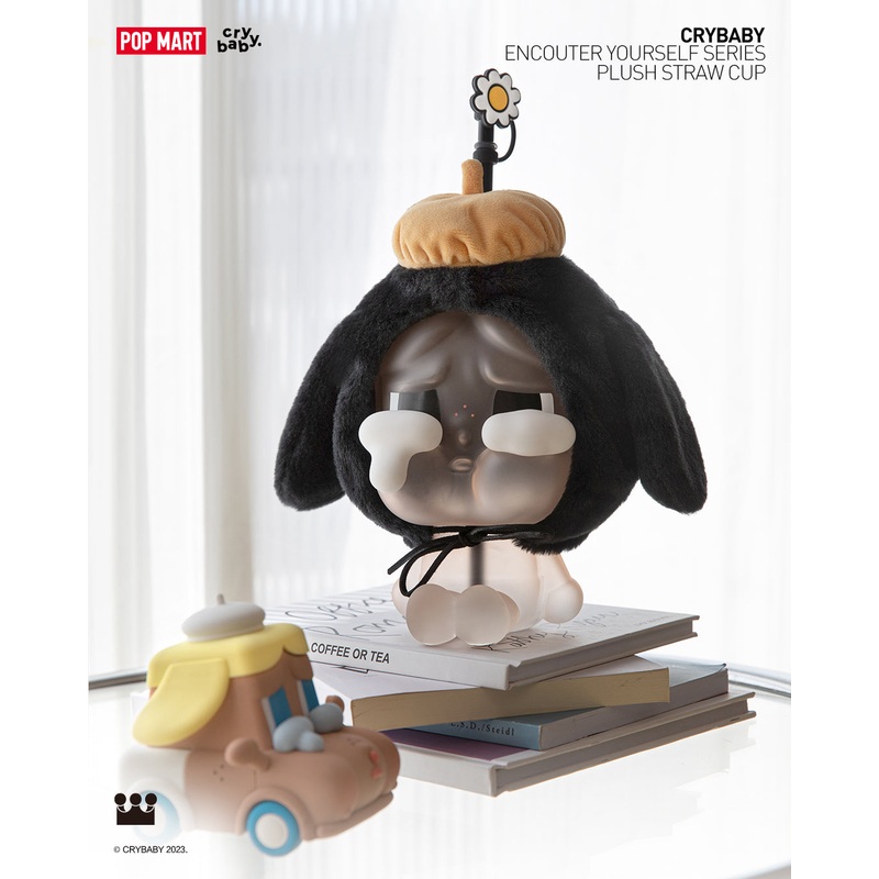 POP MART Crybaby Encounter Yourself – Plush Strawcup