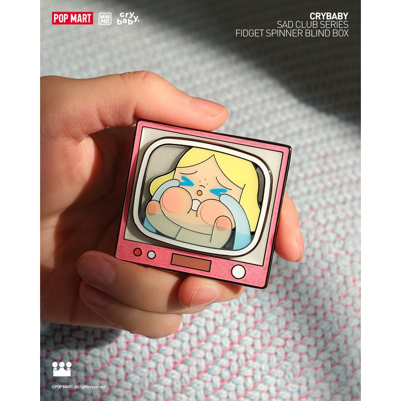 POP MART CRYBABY Sad Club Series-Fidget Spinner Blind Box