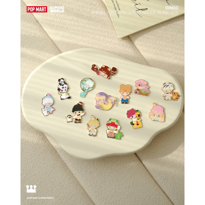POP MART DIMOO Animal Kingdom Series-Badge Blind Box