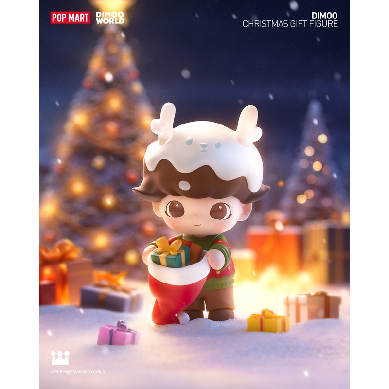 POP MART Dimoo Christmas Gift 100% Limited Edition