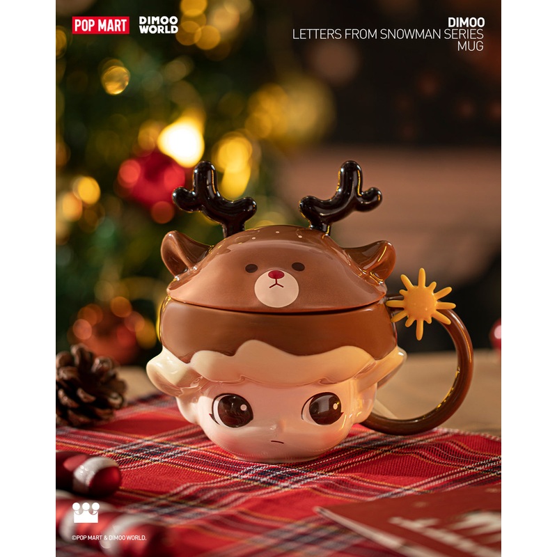 POP MART Dimoo Letters from Snowman Series – Mug
