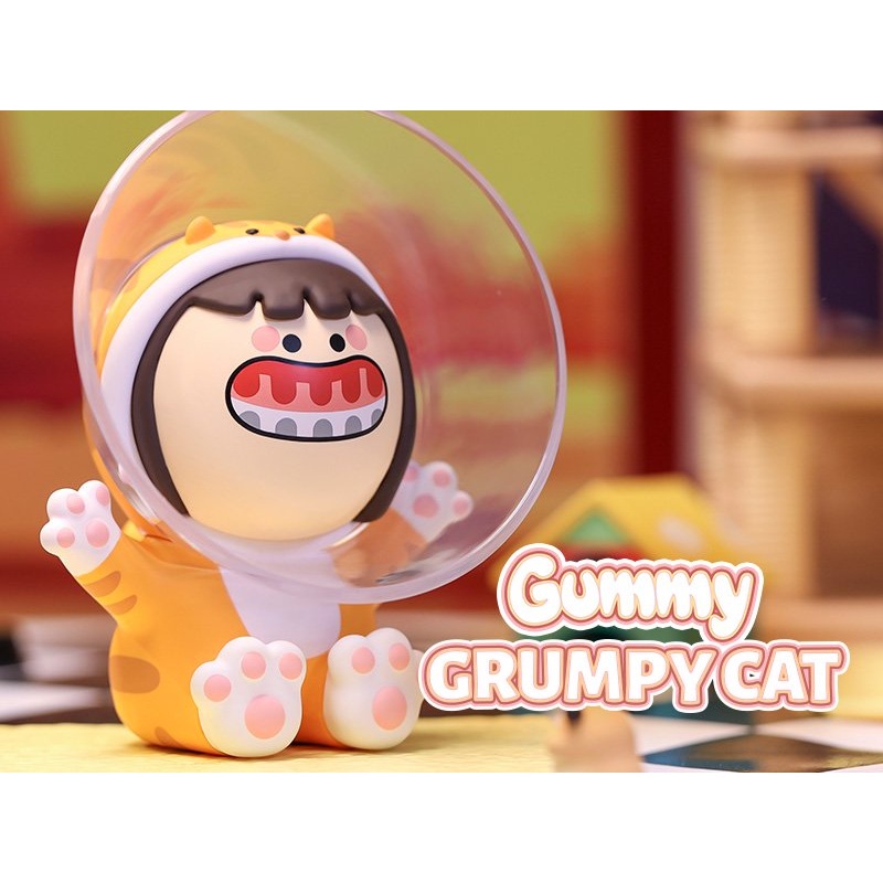 POP MART Gummy Grumpy Cat 100% Limited Edition