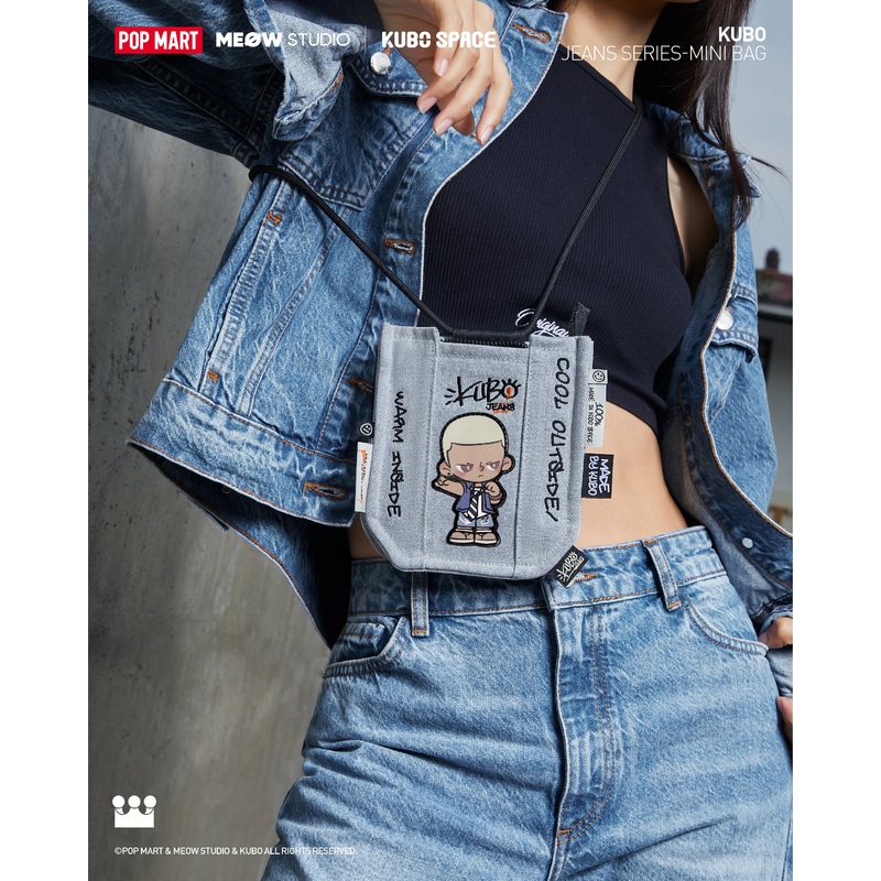POP MART Kubo Jeans Series – Mini Bag