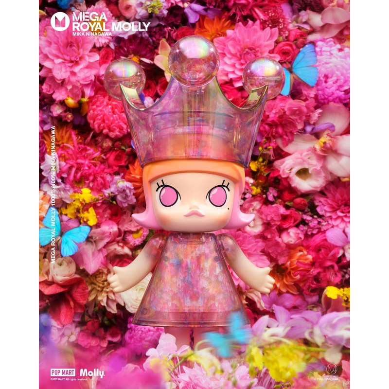 POP MART MEGA ROYAL MOLLY 400% MIKA NINAGAWA
