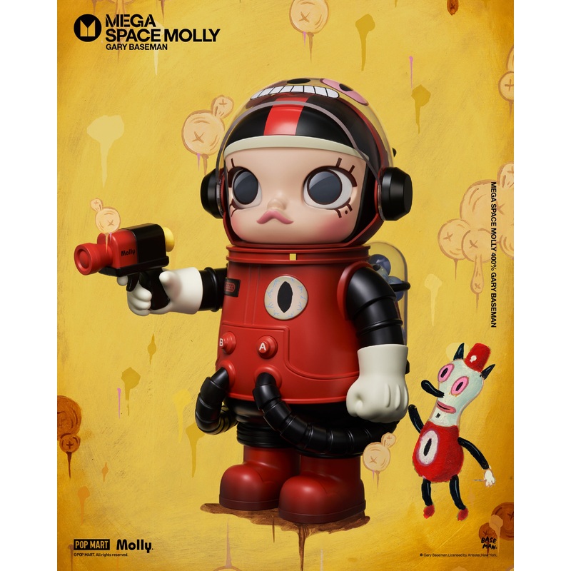 POP MART MEGA SPACE MOLLY 400% Gary Baseman