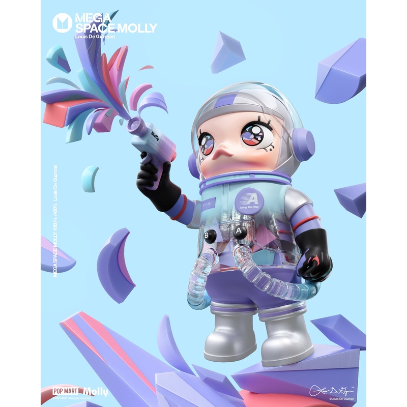 POP MART MEGA SPACE MOLLY 400% Louis De Guzman