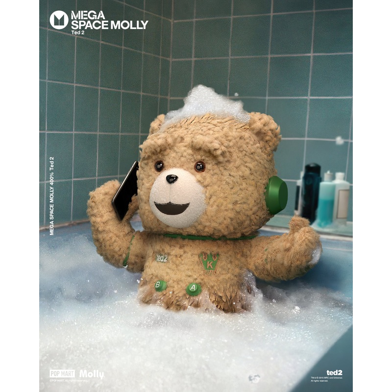 POP MART MEGA SPACE MOLLY 400% Ted 2