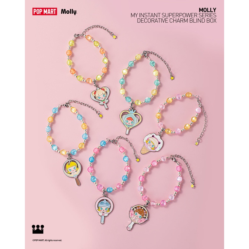 POP MART MOLLY My Instant Superpower Series-Decorative Charm Blind Box