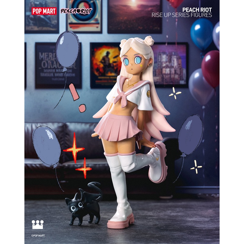 POP MART Peach Riot Rise Up Series Figures