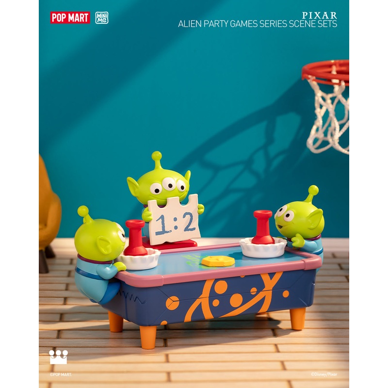 POP MART Pixar Alien Party Games Series Scene Sets