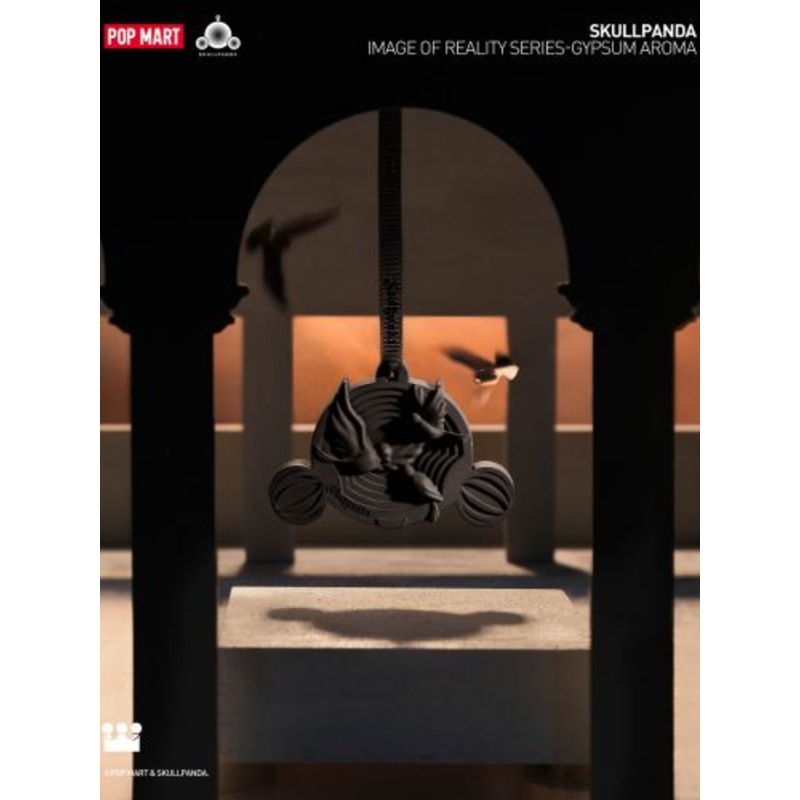 POP MART SKULLPANDA Image Of Reality Series-Gypsum Aroma (Black Ver.)
