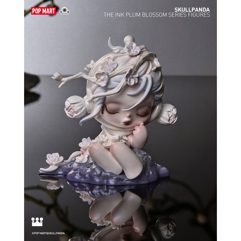 POP MART SKULLPANDA The Ink Plum Blossom Series