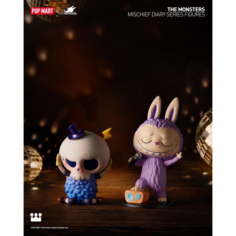 POP MART THE MONSTERS Mischief Diary Series Figures