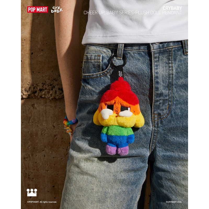 POP MART CRYBABY CHEER UP, BABY! SERIES-Plush Doll Pendant