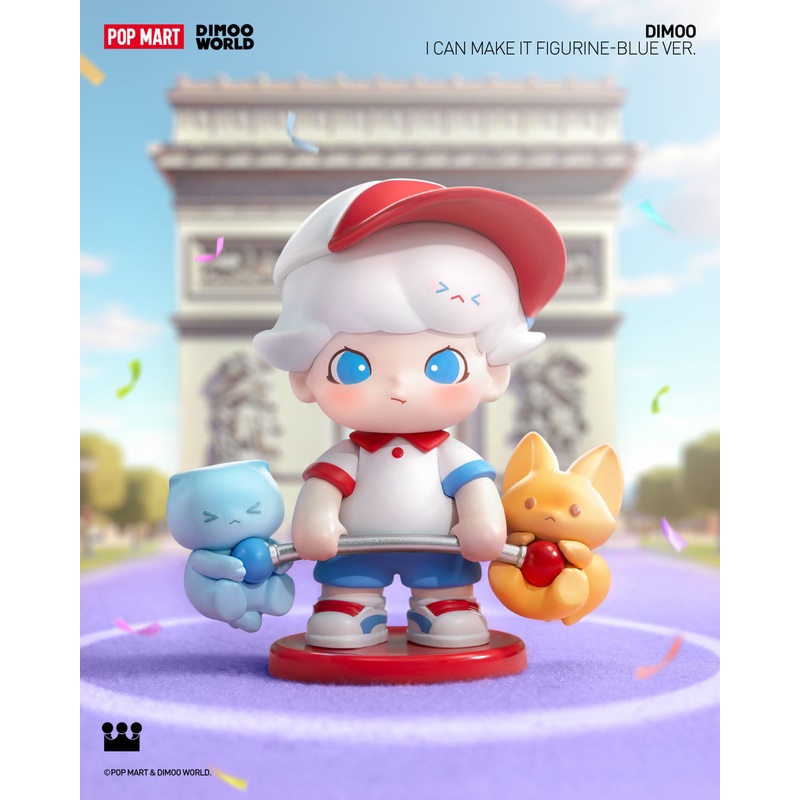 POP MART DIMOO I Can Make It Figurine-Blue Ver.