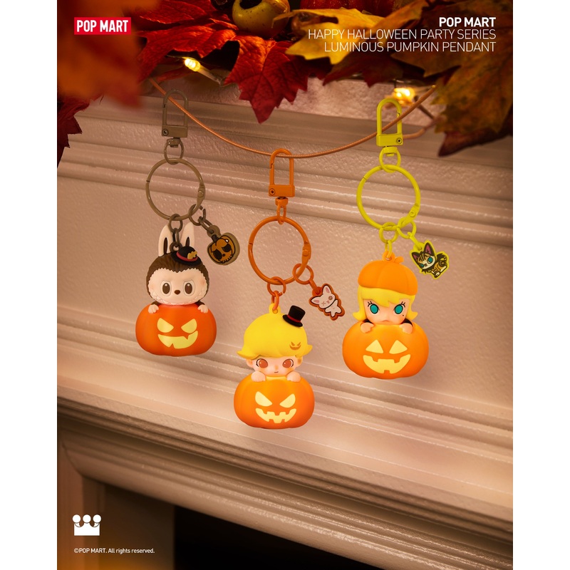 POP MART Happy Halloween Party Series- Luminous Pumpkin Pendant
