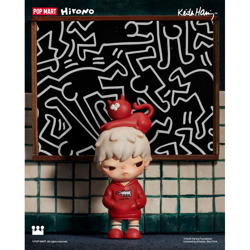 POP MART Hirono x Keith Haring Figure