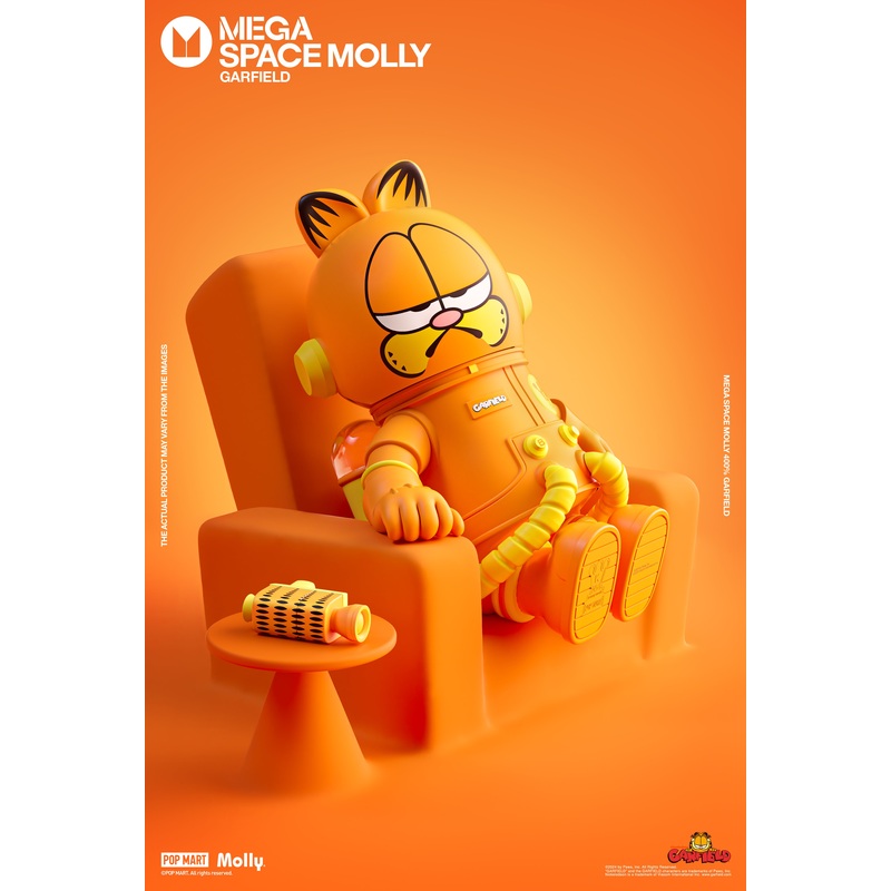 POP MART MEGA SPACE MOLLY 400% Garfield
