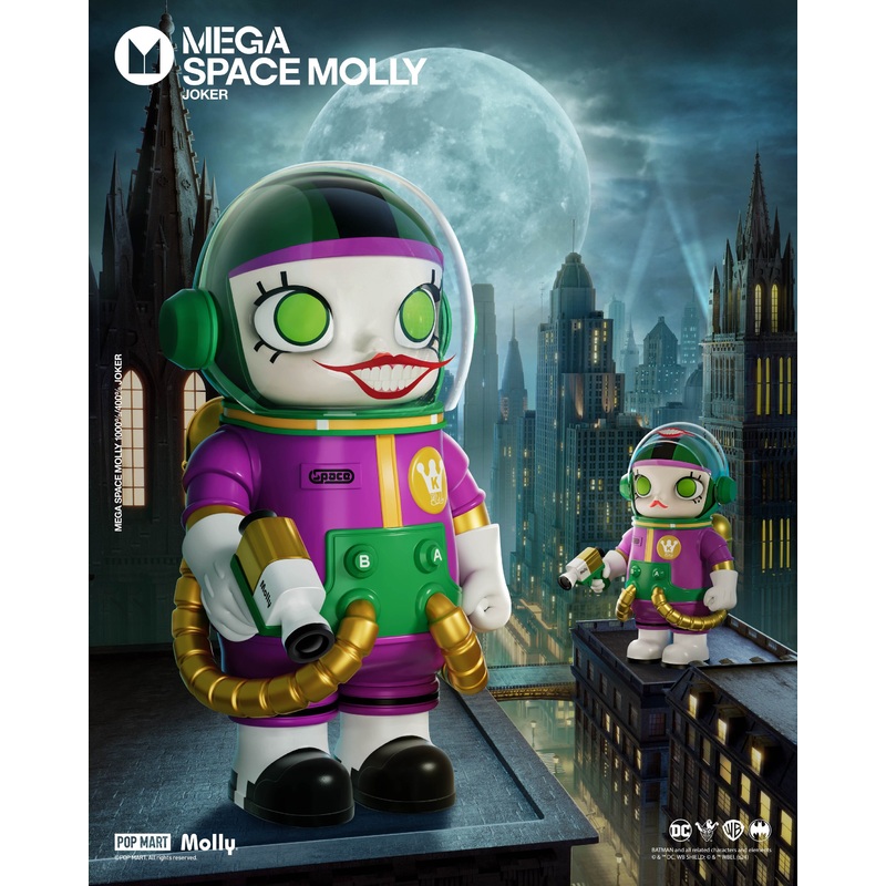 POP MART MEGA SPACE MOLLY 400% JOKER