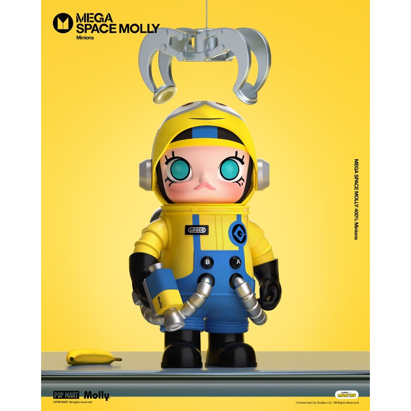 POP MART MEGA SPACE MOLLY 400% Minions