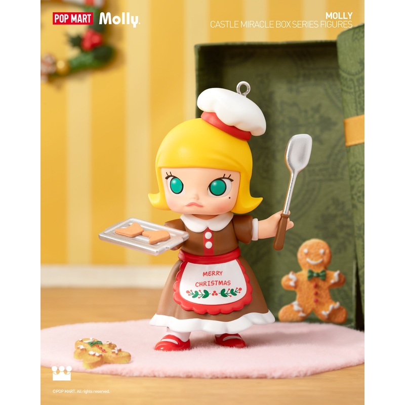 POP MART MOLLY Castle Miracle Box Series Figures