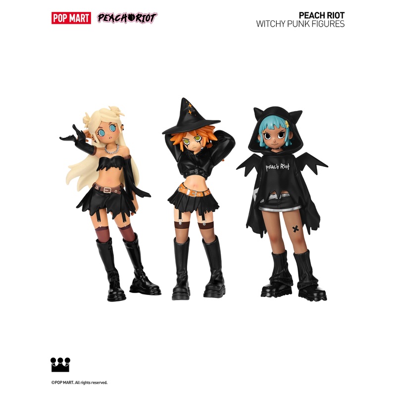 POP MART Peach Riot Witchy Punk Figures