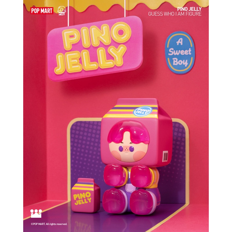 POP MART PINO JELLY Guess Who I am Figure