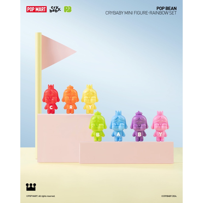 POP MART POP BEAN CRYBABY MINI FIGURE