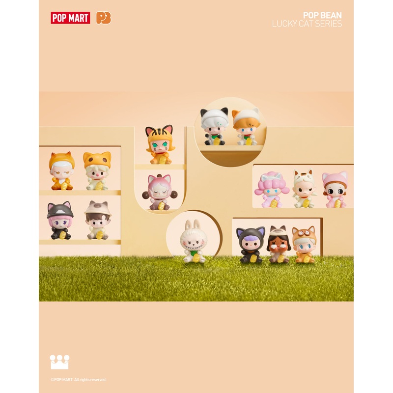 POP MART POP BEAN Lucky Cat Series