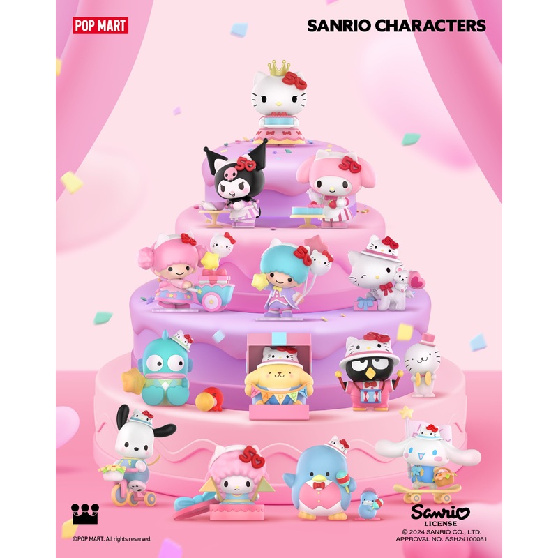 POP MART Sanrio characters Hello Kitty 50th Anniversary Series Figures