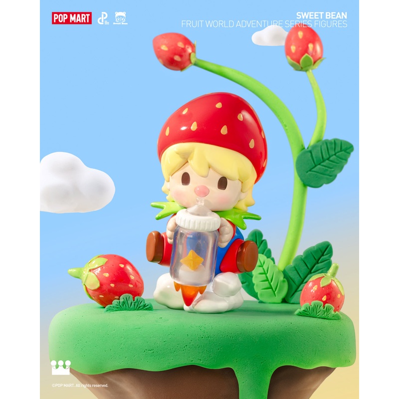 POP MART Sweet Bean Fruit World Adventure Series Figures