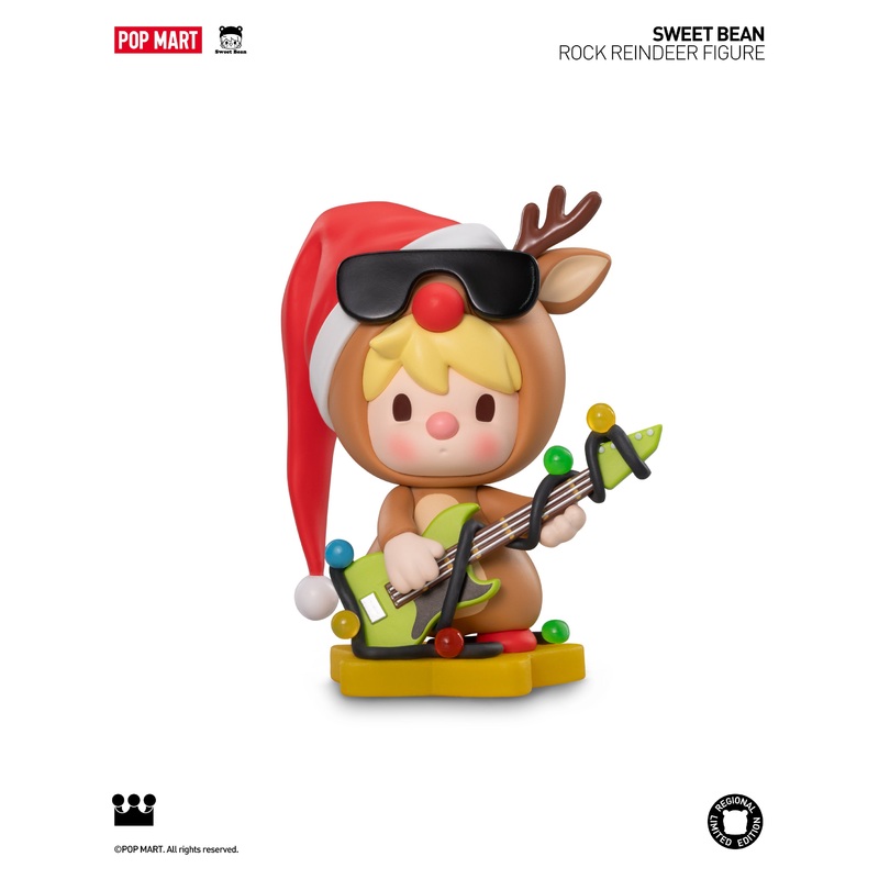 POP MART Sweet Bean Rock Reindeer Figure