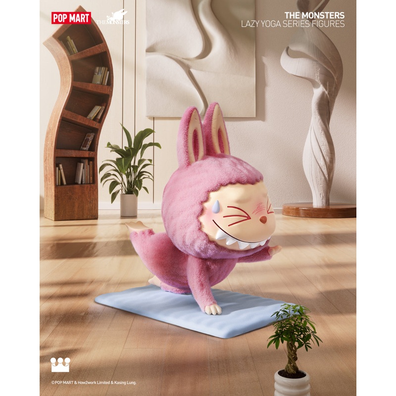 POP MART THE MONSTERS Lazy Yoga Series Figures