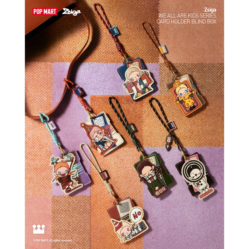 POP MART Zsiga We All Are Kids Series-Card Holder Blind Box