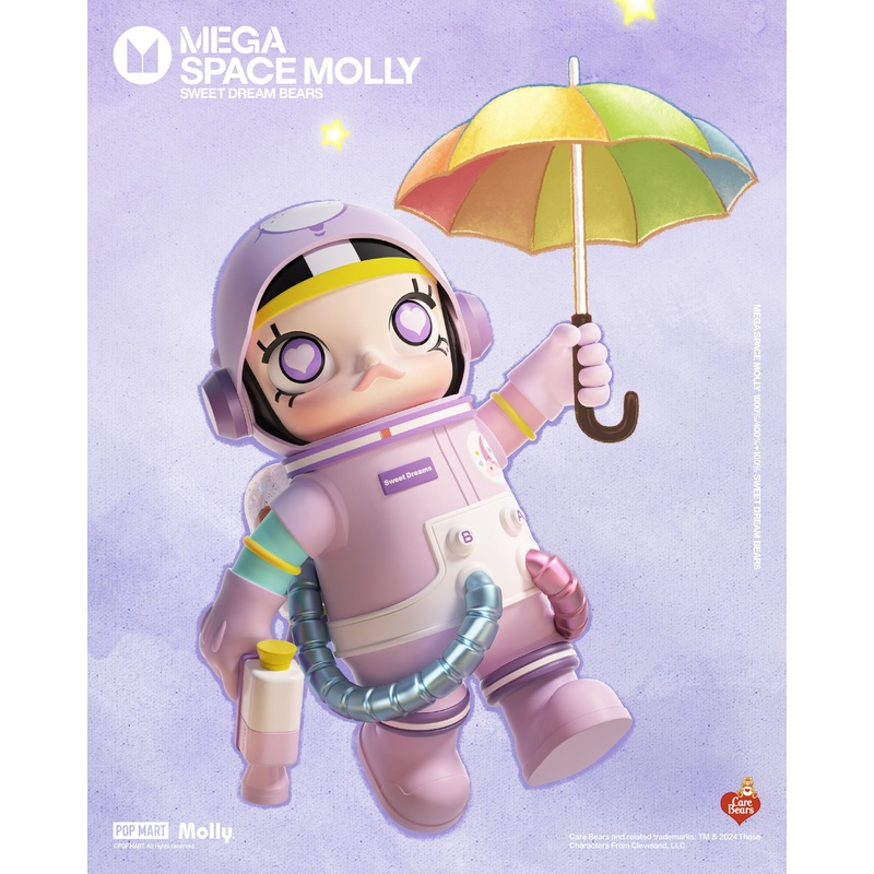 POP MART MEGA SPACE MOLLY 1000% Sweet Dream Bears