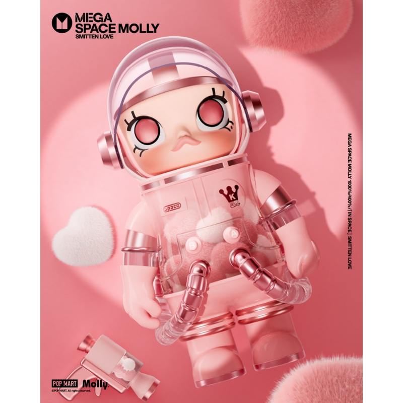 POP MART MEGA SPACE MOLLY 400% SMITTEN LOVE