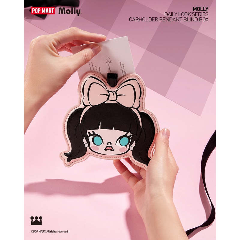 POP MART MOLLY Daily Look Series-Cardholder Pendant Blind Box