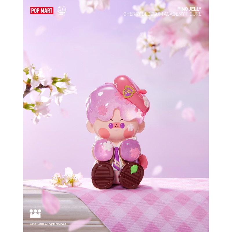 POP MART PINO JELLY Cherry Blossom Academy Figure