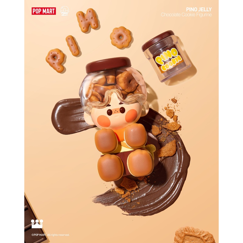 POP MART PINO JELLY Chocolate Cookie Figurine