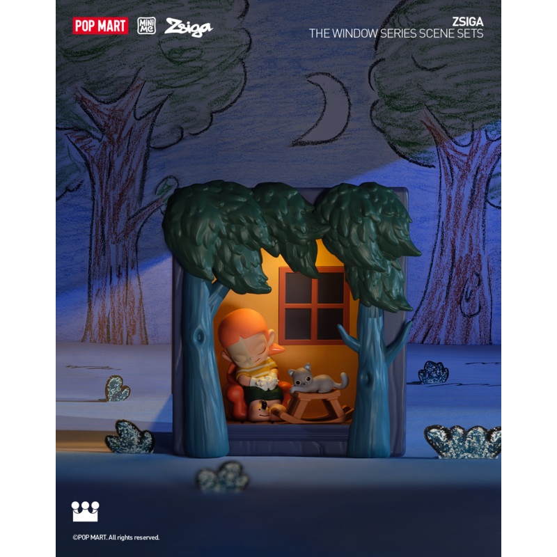 POP MART Zsiga The Window Series Scene Sets